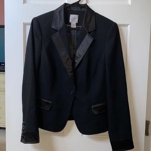 Vintage Calvin Klein Platinum Label tuxedo blazer